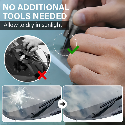 Swetagup GlassFix — Windshield Chip & Crack Repair Kit